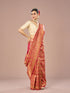 Mohey Pista Green Scintillation Saree