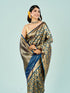 Mohey Blue Elegance Saree