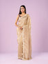 Mohey Fawn Chinon Elegance Saree