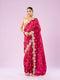Mohey Royal Rani Organza Saree