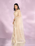 Mohey Elegance Redefined Cream Saree