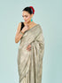 Mohey Cream Satin Cocktail Saree