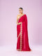 Mohey Radiant Rani Pink Saree