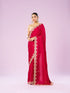 Mohey Radiant Rani Pink Saree