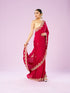 Mohey Radiant Rani Pink Saree