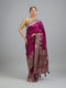 Mohey Wine Elegance Saree
