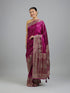 Mohey Wine Elegance Saree