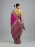 Mohey Wine Elegance Saree