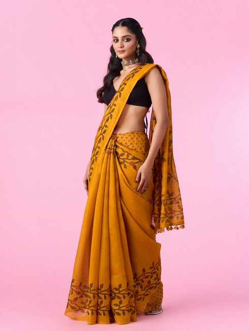 Mohey Sunset Glow Festive Saree