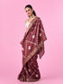 Mohey Brown Splendor Saree