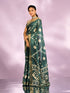 Mohey Sea Green Elegance Saree