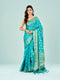 Mohey Ravishing Rama Green Saree