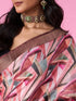 Mohey Ravishing Brown Saree Ensemble