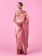 Mohey Rani Pink Opulence Banarasi Saree