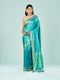 Mohey Ravishing Rama Green Saree