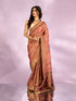 Mohey Pink Tissue Splendour Bridal Saree