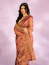 Mohey Pink Tissue Splendour Bridal Saree