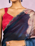 Mohey Indigo Blue Elegance Saree