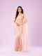 Mohey Pink Organza Extravaganza Saree