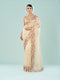 Mohey Cream Dream Organza Saree