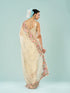 Mohey Cream Dream Organza Saree
