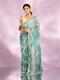 Mohey Elegant Light Blue Saree Ensemble