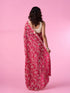 Mohey Rani Pink Exquisite Chinon Bridal Saree
