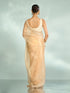 Mohey Ethereal Beige Organza Saree