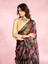 Mohey Elegant Blue Organza Saree