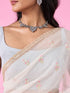 Mohey Rani Pink Satin Elegance Saree