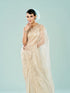 Mohey Cream Colored Vision of Elegance Saree
