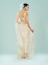 Mohey Cream Colored Vision of Elegance Saree