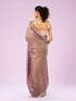 Mohey Regal Purple Organza Saree