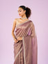 Mohey Regal Purple Organza Saree