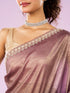 Mohey Regal Purple Organza Saree