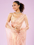 Mohey Ravishing Pink Organza Saree