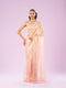 Mohey Ravishing Pink Organza Saree