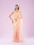 Mohey Ravishing Pink Organza Saree
