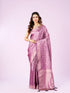 Mohey Elegant Purple Symphony Saree