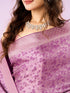 Mohey Elegant Purple Symphony Saree
