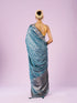 Mohey Ethereal Light Blue Saree