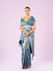 Mohey Ethereal Light Blue Saree