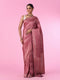 Mohey Dusty Pink Elegance Saree