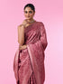 Mohey Dusty Pink Elegance Saree