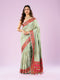 Mohey Misty Green Saree