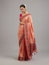 Mohey Peach Elegance Saree