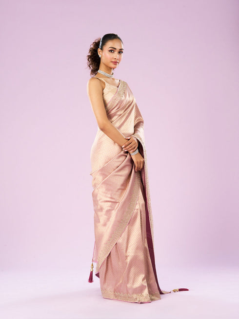 Mohey Purple Radiance Saree