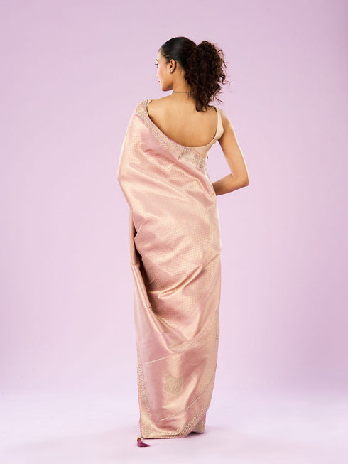 Mohey Purple Radiance Saree