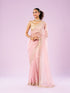 Mohey Radiant Pink Organza Saree