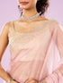 Mohey Radiant Pink Organza Saree
